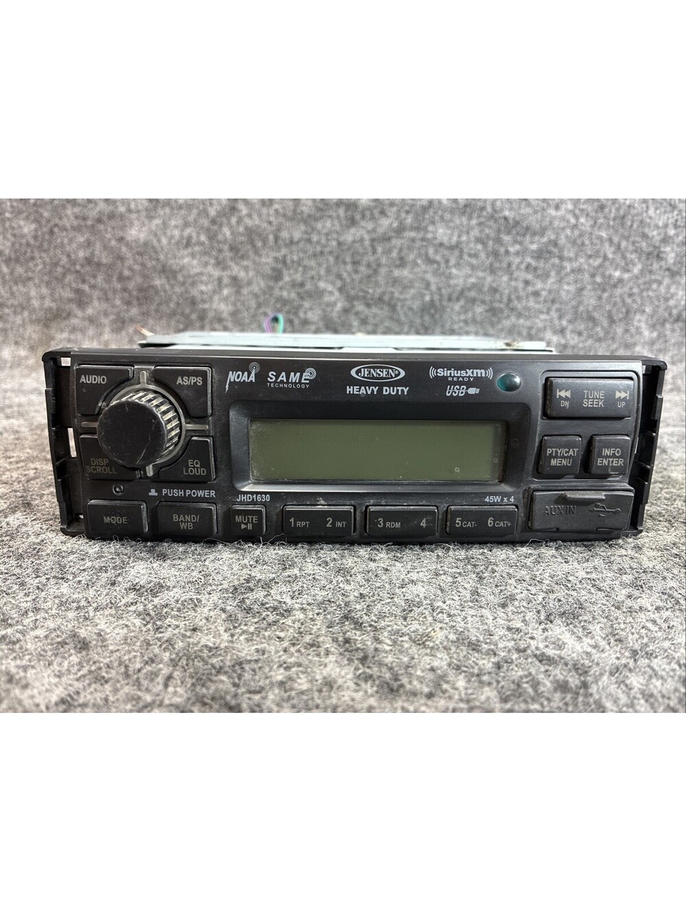 Jensen JHD1630 Heavy Duty AM/FM/WB/USB/iPhone&iPod/Sirius XM-Radio Ready